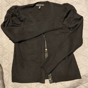 White House black market black cardigan